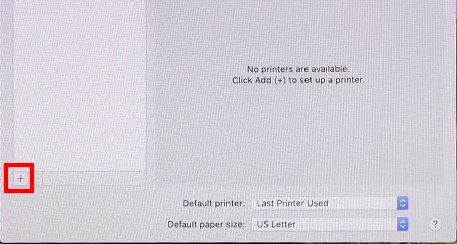 Add Printer