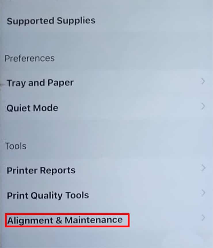 Go To Alignment & Maintenance