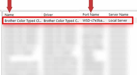 Step-5 Check status which drivers your printer use