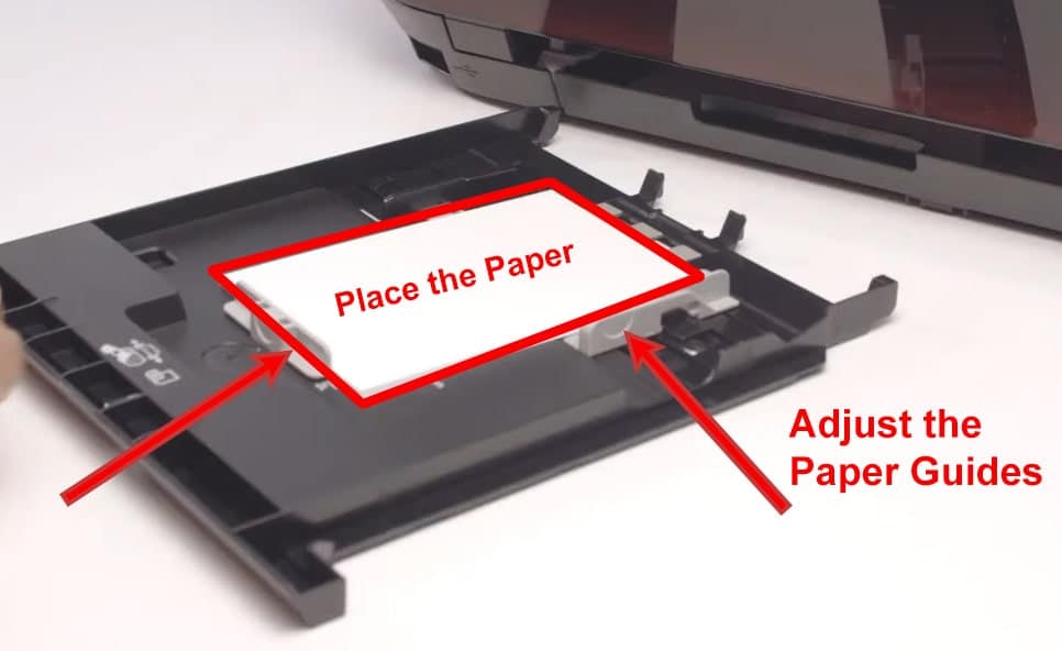 Load Paper and Adjust the Position