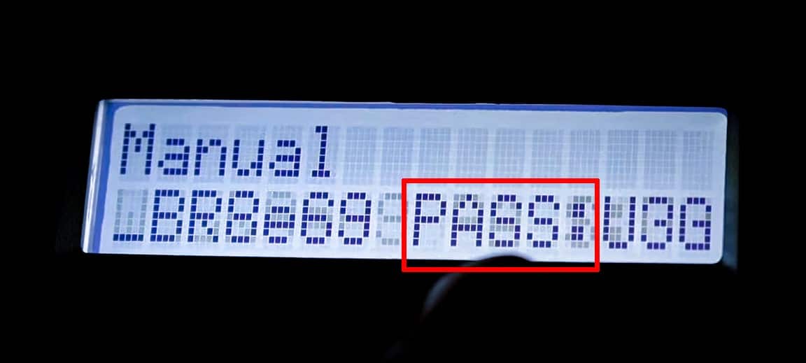 Printer Network Username and Password moving on the display