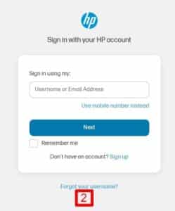 Login To your HPsmart Account